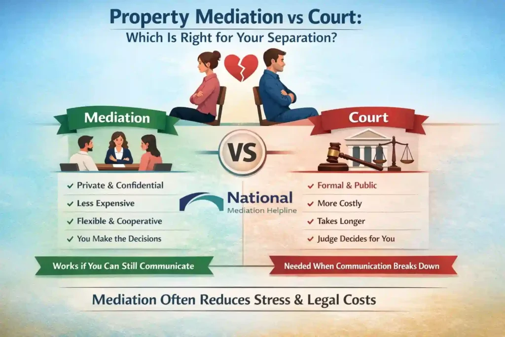 Property Mediation vs Court: Which Is Right for Your Separation Durham?